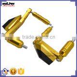 BJ-FS-MT07 Motorcycle CNC Aluminum 6061 and POM Golden Left and Right Frame Sliders Crash Protector for Yamaha MT07 13-15 thumbnail-2