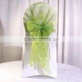 Chiffon Curly Willow Ruffle Chair Sash thumbnail-1