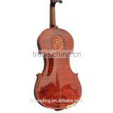 Pattern High-grade Flamed Beethoven Carved Tongling Brand Violin TL006 thumbnail-3