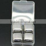 8pcs Whisky Cube FDA Reusable Whiskey Stainless Steel Ice Cube thumbnail-3