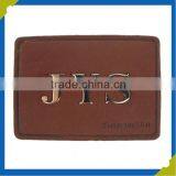 Shenzhen Factory custom fashion fake designer fancy leather patch labels