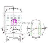 Stainless Steel Wine Storage Tank For Wine Brewing Bright Tank thumbnail-3