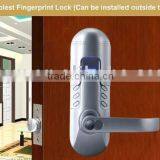 Smart RF Card Security Fingerprint Door Locks PY-6698