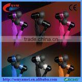 In-Ear Earphone With Braided Cable Headphone With Mic Low Price Promotional thumbnail-1