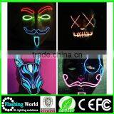 Interesting Vedio Music Actived Favorites Factory Custom Unisex Led Skin Mask thumbnail-5