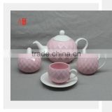 Japanese Porcelain Tea and Coffee Set for Sale