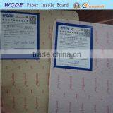 Plant Fibers Good Quality Paper Insole Board