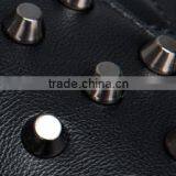 Western Three-used Tassels Backpack Soft Leather Tote Bag Black Ladies Shoulder Bags thumbnail-3