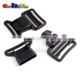 1-27/64"(36mm) Webbing Center Release Buckle Plastic for Sports Travel Bags #FLC404-36B thumbnail-2