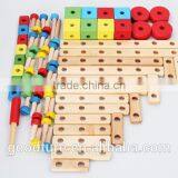 Multi Purpose Nut Combination 71 Pieces Intelligent DIY Wooden Toy thumbnail-3