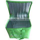 Factory Offer Customized Portable 420D Polyester Thermal Insulated Freezer Bag thumbnail-1