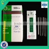 Chinese Medical Acupuncture Needle With Plastic Bag Pack