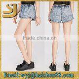 Comfortable Young Ladies Wash Jeans Classical Womens Short thumbnail-3