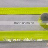 Customized Logo Reflextor PVC Slap Bracelet for Kid Jogging, Camping