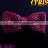 Wholesale Various Designs Cotton Cheap Red Knitted Bow Tie for Men
