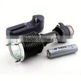 1158 New Design!! XM-L T6 LED Ultra Power Aluminum Torch Light Rechargeable Led With Emergency Hammer thumbnail-5