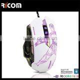 Top Brand 3200 DPI 6 Button Painting Gaming Mouse,Lacquer Optical Gaming Mouse,7D Gaming Mouse--GM06--Shenzhen Ricom
