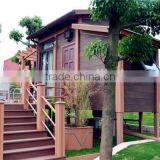 FRSTECH WPC STOCK CO LTD Waterproof Tiny House 12 Square Meter Waterproof Anti-UV Stylish WPC House Purple Heart Wood