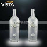 1500ml premium glass vodka bottle screw neck