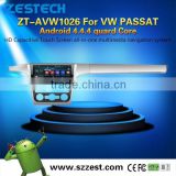 3W WiFi Phone OBDII digital media player For VW Passat with Android4.4.4 up to 5.1 1.6GHZz MCU 4 core support all APP