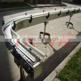 Glass Bottle Sideflexing Curve Stainless Chain Conveyor thumbnail-6