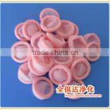 Cleanroom 100% Latex Pink Anti-static Finger Cot thumbnail-1