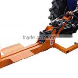 screw tractor powered pto driven wood log cutter and splitter