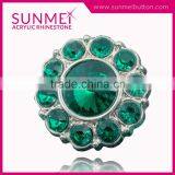 Decorative Professional Crystal Rhinestone Buttons Flat Back thumbnail-2