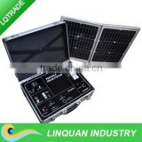Solar powered system/portable solar DC power generator/home use 34W