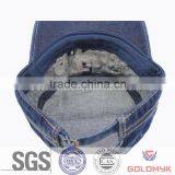 Fashion Jean Fabric Army Cap thumbnail-2