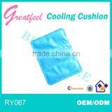 Blue Color Gel Cooling Cushion in Japan thumbnail-1