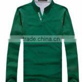 OHigh Fashion Men's Short Sleeve Dip Dye T-shirt Top Quality Dip Dye T-shirt Purple White Dip Dyeing Shirts Paypal is Accepted thumbnail-1