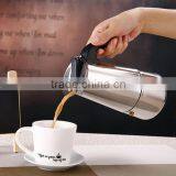 300ml Stainless Steel Coffee Maker Pot / Stainless Steel Hot Pot / Moka Espresso Latte Percolator Stove thumbnail-2
