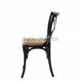Home High X Back Throne Wooden Arm Wishbone Model Chair thumbnail-3