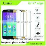 2016hot Selling! Factory Full Cover Mobile Acessories Tempered Glass Screen Protector Film for Samsung s7 Edge thumbnail-4