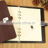 Shenzhen Factory Custom Business Paper Notebook With USB thumbnail-4