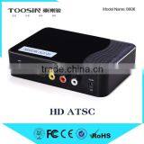 Order & Digital TV HD DVB Transmitter Full hd 1080P MPEG4 tv Receiver ATSC Set Top Box for North America