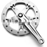 S107P+ steel bicycle chainwheel and crank 170mm crank plastic chainguard