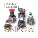 ONPOW 3 Position Selector Push Button(HB22 Series 22mm,CE,CCC,ROHS) thumbnail-1