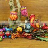 Leather Animal Keychain