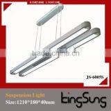 Epistar Office Double Tubes Ceiling Led Light Fixture