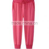 2016 Hot Sale Bulk 60% Cotton 40%polyester Blank Plain Women Bodybuilding Crossfit Running Shorts thumbnail-3