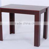 E1 Melamine MDF Dining Table With Easy Style Stools thumbnail-1