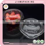 Transparent Plastic Round Salad Contianer