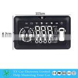 Universal Cheap 3.8inch Digital Car HUD Easy Install Over Speed Aarm HUD ,Head Up Display XY-HUD204 thumbnail-3