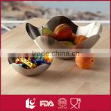High quality stainless steel fruit bowl, 2pcs