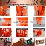 Hydraulic Clay Interlocking Brick Making Machine SY1-25 Price for Sale China Best Selling Product Soil Block Making Machine thumbnail-2