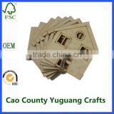 Laser Cut Decorative Handmade Wooden Christmas Crafts Wholesale thumbnail-1