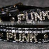 Factory Direct Sale Pet Dog Personalize PU Real Leather Collar