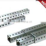 China Galvanized Stainless Steel Telescoping Square Tube With Hole thumbnail-2